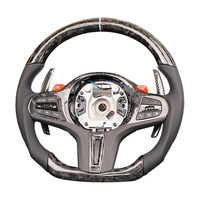 Volant sport en fibre de carbone pour G20/G30 Série 3/5 F30/F32/F31 Série 3 E90/E60/E92 Série 5 F10 328i/330i G05