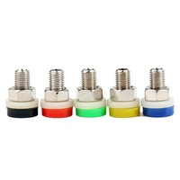 Prise banane femelle avec connecteur de Terminal de 4mm, 5 pièces, 2mm