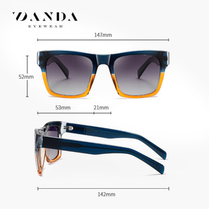Vanda <b>Sunglasses</b> S31132 Unisex Polarized UV400 Outdoor Sun Protection Square Frame TAC Lens - Product Image 5