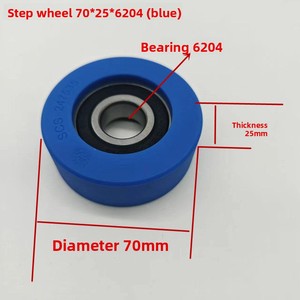 Roue d'escalator fabriquée en Chine pour Mitsubishi <span class=keywords><strong>Conley</strong></span> Shenlong Jiangnan pour Kone 70/76/80*6204 - Product Image 6