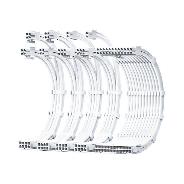 Factory Wholesale Customization JEYI PC Cable Extension Kits GPU & CPU Power Supplies Oxygen-Free Copper 30cm in Stock