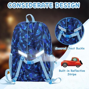 Ensemble de sacs <span class=keywords><strong>à</strong></span> dos 2-en-1 pour la <span class=keywords><strong>maternelle</strong></span> et la préscolaire, motif dinosaures, avec <span class=keywords><strong>sac</strong></span> <span class=keywords><strong>à</strong></span> déjeuner pour enfants garçons - Product Image 5