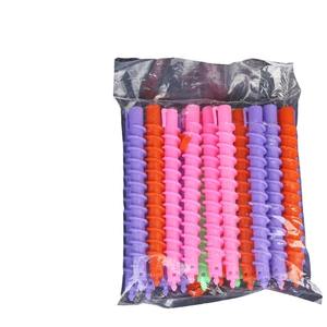 ขายดีชุดโรลเลอร์ที่คาดผมของผู้หญิงแบบทำมือแท่งม้วนผมพลาสติกวิเศษไม่ร้อนพร้อมฟองน้ำม้วนผมแบบเย็นจอแอลซีดี - Product Image 5