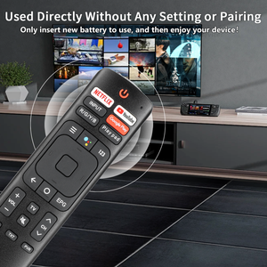 Hissंस रिमोट कंट्रोल के लिए erf3i69k, hissense vu स्मार्ट 4k नेतृत्व टीवी - Product Image 2