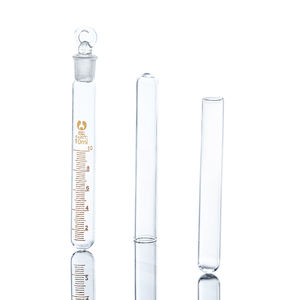 <span class=keywords><strong>Tube</strong></span> à essai en verre transparent à fond rond et plat pour laboratoire à bas prix échantillon de <span class=keywords><strong>tube</strong></span> à essai de culture flacon - Product Image 2