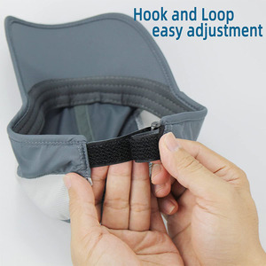Gorra de secado rápido para correr para hombre y mujer, gorro ligero y transpirable, suave y ajustable para deportes al aire libre - Product Image 5
