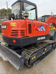 Excavadora Usada Doosan DH55 Mini de 5.5 Toneladas, Excavadora Hidráulica de Segunda Mano, DH35 DH60 DH80, Alta Calidad, en Venta - Product Image 4
