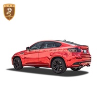 Kits de carrocería X6M para BMW X6 E71, modelo de coche, Material de fibra de vidrio, parachoques, guardabarros, falda lateral