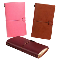 Organisateur/Agenda en cuir PU personnalisé A5/A4 avec logo personnalisé en relief, cadeau d'entreprise