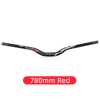 Setang Sepeda MTB Paduan Aluminium, Setang Bengkok 31.8*780Mm dengan Harga Murah