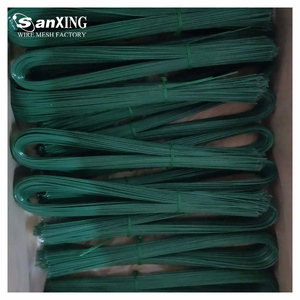 <span class=keywords><strong>Fil</strong></span> de ligature plat en acier galvanisé recouvert de PVC Sanxing, diamètre 1-4 mm, coupes sur mesure, options multicolores, origine Hebei - Product Image 4