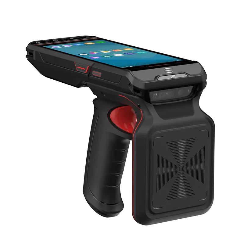 CMX-R501 Newest android 13 rugged 4G pistol industrial PDA with honeywell 2D barcode engine