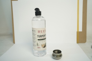 HUEVE Shandong 500ml Aceite de Resina Pura - Diluyente de Pintura para Artistas, Limpiador de Pinceles y Solvente - Product Image 4
