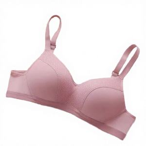 Soutien-gorge tricoté sans armatures pour femmes, grande taille, minimiseur de poitrine, push-up, anti-affaissement, doux, respirant, fin, couleur unie - Product Image 3