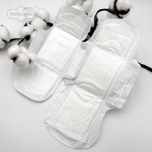 Muestras gratis, muestra de anión sin sensación, almohadillas sanitarias de bambú con alas transpirables ultrafinas para mujer, superabsorbentes, sin etiqueta privada - Product Image 5