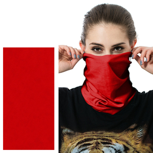 Bufanda facial de tubo de varios colores sólidos <span class=keywords><strong>Bandana</strong></span> deportiva Entrega rápida para ciclismo Accesorio de máscara facial al por mayor - Product Image 1