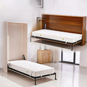 Camas Plegables de Pared Metálicas Horizontales y Verticales <span class=keywords><strong>para</strong></span> Sala de Estar, Tamaño Queen y King, con Herrajes Giratorios - Product Image 4