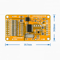 ADS1256 24 ADC8 modul akuisisi data ADC presisi tinggi untuk jalan raya, penjualan laris