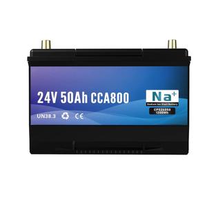 แบตเตอรี่อุตสาหกรรม LiFePO4 24V 50Ah 800CCA สำหรับสตาร์ทติดเครื่องในอุณหภูมิต่ำ -40 องศา ℃   ทนทานสำหรับเครื่องจักรหนัก 24V - Product Image 3