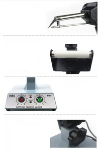 Pistola <span class=keywords><strong>de</strong></span> Soldar <span class=keywords><strong>de</strong></span> Pedal HCT-80W, Pistola <span class=keywords><strong>de</strong></span> Soldadura Semiautomática con Alimentación <span class=keywords><strong>de</strong></span> Soldadura, Ajuste <span class=keywords><strong>de</strong></span> Temperatura, <span class=keywords><strong>Soldador</strong></span> Eléctrico - Product Image 3