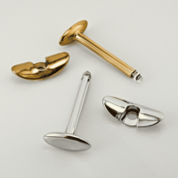 Seringues préremplies en verre borosilicate électrolytique de 3 ml avec embout Luer Lock, bouteilles en verre avec piston et butée pour autres emballages
