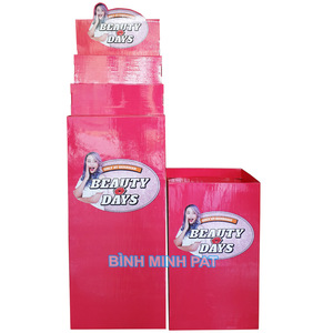 Đa năng mỹ phẩm các tông <span class=keywords><strong>Dump</strong></span> <span class=keywords><strong>bin</strong></span> các mặt hàng tùy chỉnh thiết kế các tông <span class=keywords><strong>Dump</strong></span> Thùng hiển thị cho siêu thị - Product Image 5