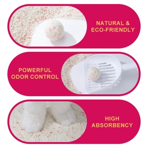Litière pour chat en cassava et tofu biodégradable, écologique, à agglomération rapide, échantillons gratuits, remises en gros, usine ODM - Product Image 2
