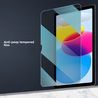 Protection d'écran en verre trempé anti-espion pour iPad Pro 11 / 13 pouces 2024 Installation sans bulles