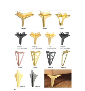 Sang trọng chân thép giường đồ nội thất Chân hiện đại nhà nhà ghế tủ kim loại thay thế đồ nội thất Phụ Kiện Vàng sofa chân - Product Image 2