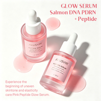 Sérum Visage Peptides Roses PDRN ADN de Saumon Marque Privée Soin Coréen Anti-Âge Raffermissant Éclat Niacinamide