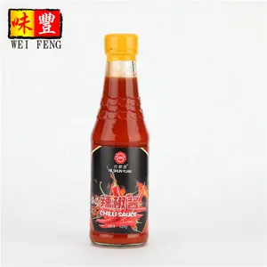 OEM Fabrik HACCP HALAL Chinesische Gewürze Starke Würzigen Geschmack Rot Chili Geschmack Zusätzliche Hot Chili Sauce