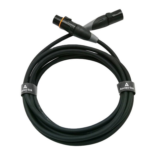 DMX 512 Stage Lighting System 110 Ohms Impedance 3 Pin XLR Male to Female Signal Cable DMX Lighting Cable