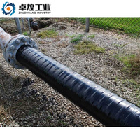 Cinta Anticorrosiva de Película de PE de Color Personalizado con Adhesivo de Goma Butilo para Tuberías Industriales Sobre el Nivel del Suelo, 160 mm x 35 m
