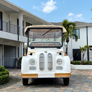 Voiture de tourisme miniature à quatre roues, voiture vintage, voiture de tourisme, voiture électrique classique, chariot de jardin, voiture de réception - Product Image 1