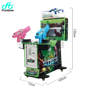 Nuova Console di Gioco <span class=keywords><strong>a</strong></span> Gettoni Funspace per <span class=keywords><strong>2</strong></span> <span class=keywords><strong>Giocatori</strong></span> con Schermo LCD da 42 Pollici per Simulazione di Sparatutto Alieno - Product Image 6