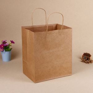 Bolsa de Papel Kraft Personalizada KM para Llevar Comida, Té y Cerveza, para Regalos y Compras, con su Propio Logotipo - Product Image 3