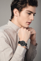 PINTIME nouvelles montres mécaniques automatiques pour hommes 42mm Date saphir caoutchouc bracelets en silicone 3ATM SUB montre lumineuse analogique