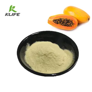 Polvere di estratto di Papaya enzima naturale sfuso all'ingrosso di Papaya