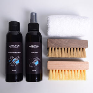 Kit <span class=keywords><strong>de</strong></span> nettoyage <span class=keywords><strong>de</strong></span> chaussures, nettoyant pour baskets et spray imperméabilisant - Product Image 2