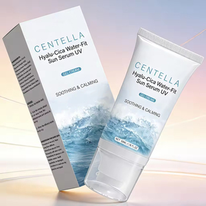 OEM Private Label Hyalu-Cica Water-Fit Sun <b>Serum</b> UV Organic <b>Face</b> Care Products for Day Sun Protect and Moisturizing - Product Image 5