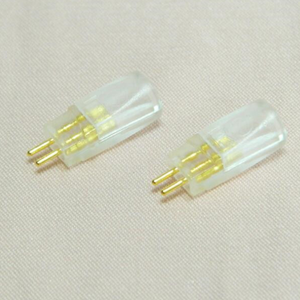 Prise d'écouteurs plaquée or 0,75 mm 2 broches pour <span class=keywords><strong>KZ</strong></span> <span class=keywords><strong>ZS5</strong></span> ZS6 ZST ZS3 ZSA ES3ED12 - Product Image 4