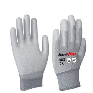 Bestop Anti-Cut Gloves 903 PU Coated Thickened For Construction Industry Cut Resistance Level 5 - Product Image 2