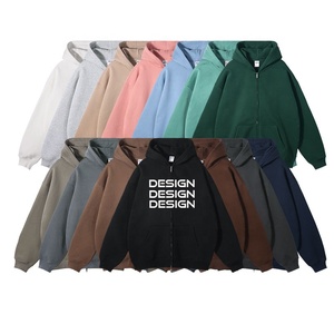 Nouveauté : Sweat-shirts à fermeture éclair de haute qualité, logo personnalisé, coton lourd, sweat-shirts à fermeture éclair pour hommes, 100% coton, sweat-shirt à fermeture éclair pour hommes - Product Image 1