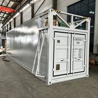 Nouvelle station-service mobile autoportante de haute qualité pour conteneurs de carburant à vendre
