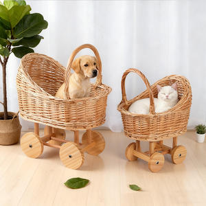 Cestas de Almacenamiento Tejidas a Mano con Cuerda de Papel, con Forma de Cochecito de Bebé, para Organizar Juguetes y Armarios - Product Image 2