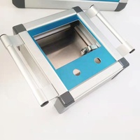 Panneau de boîtier de commande de système de bras de support en aluminium HMI industriel
