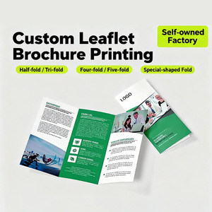 Thẻ kinh doanh nhãn máy ấn tượng tờ rơi tờ rơi Catalog Dịch vụ in ấn kỹ thuật số in ấn tùy chỉnh hình dạng - Product Image 4