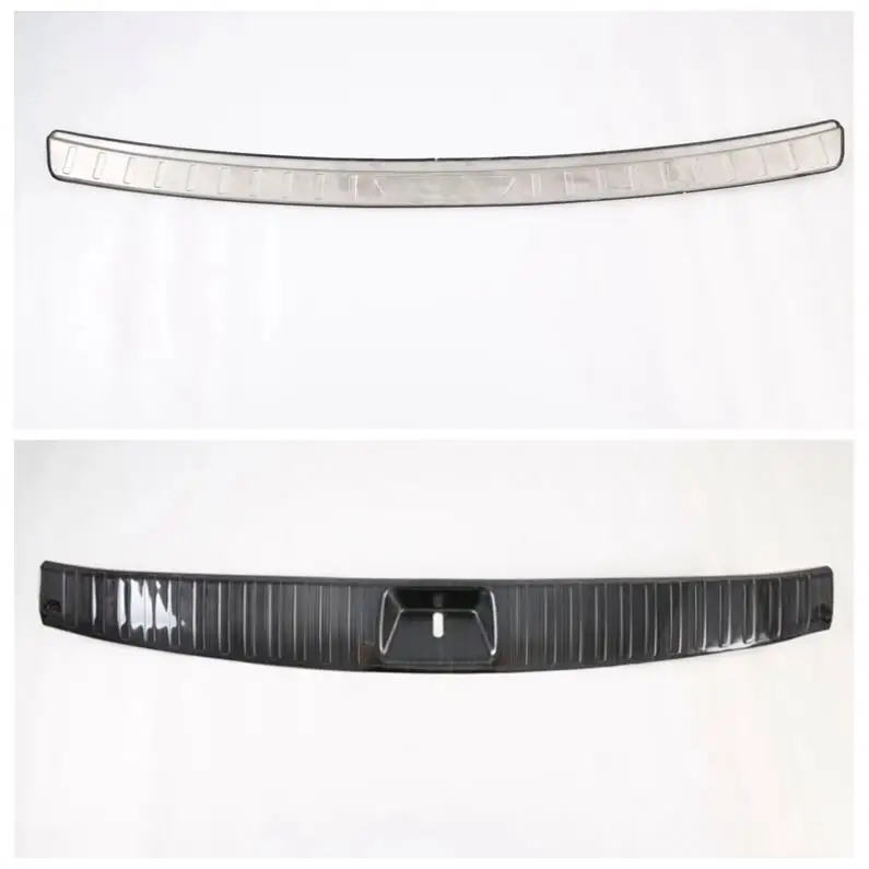 Car Accessories Rear Boot Trunk Inner Outer Bumper Protector Guard Sill Plate Cover For Kia Carnival