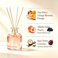 Diffuseur de parfum QHD de haute qualité pour hôtel, senteur pêche douce, emballage personnalisable, diffuseur à longue durée de vie, rafraîchisseur d'air