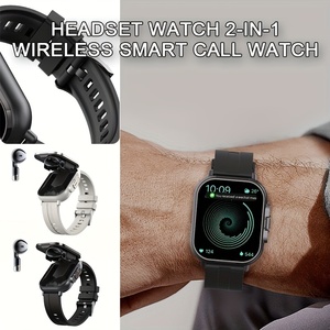 Đồng hồ thông minh không dây 2 trong 1 có tai nghe, Bộ theo dõi thể dục, màn hình 1.54in-Sạc nhanh, chế độ chờ 15 ngày, thời gian chơi 4-5 giờ - Product Image 5